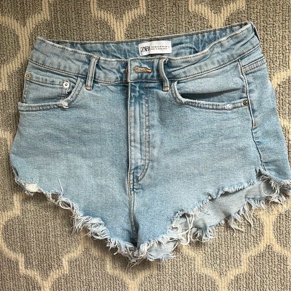 Zara jean shorts